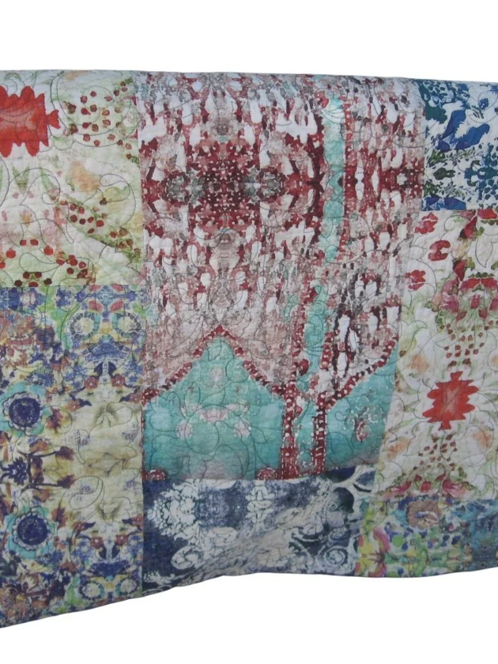 Tracy Porter Poetic Wanderlust Full Size Quilt Tie Dye Patchwork Hippie Boho